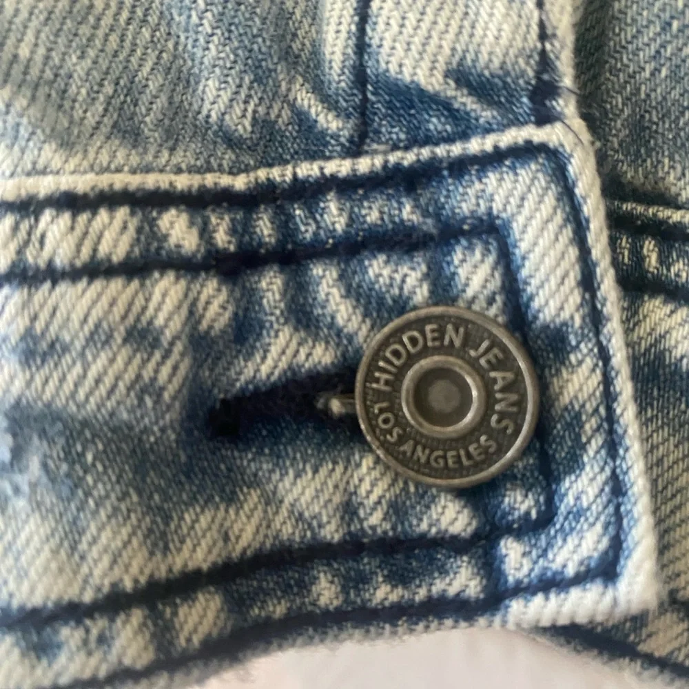 Distressed Blue Denim Jacket - Picture 6 of 7